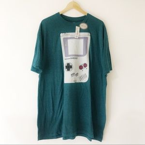 Nintendo Old School Gameboy Tee XXL NWT